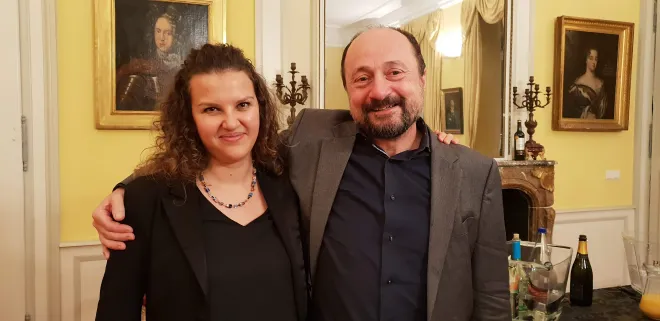 At PhD defense of Iryna Voytyuk